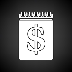 Image showing Dollar Calendar Icon