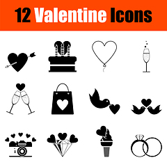 Image showing Valentine Icon Set