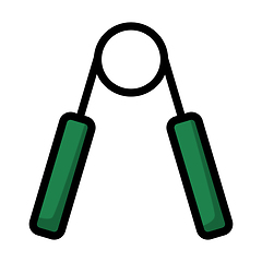 Image showing Icon Of Hands Expander