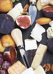 Image showing Gourmet Cheese Plate