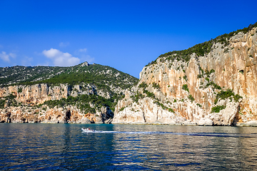 Image showing Orosei Golf natural park, Sardinia, Italy