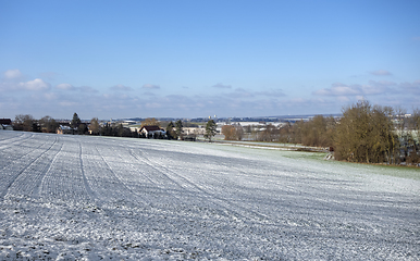 Image showing Hohenlohe at winter time