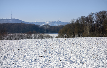 Image showing Hohenlohe at winter time