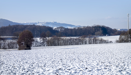 Image showing Hohenlohe at winter time