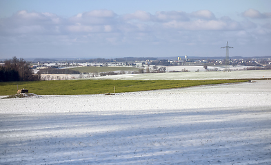 Image showing Hohenlohe at winter time