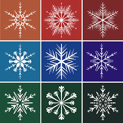 Image showing Snowflakes