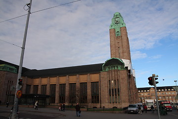 Image showing railway station in Helsinki