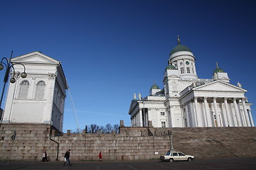 Image showing Helsinki cathedral, Finland