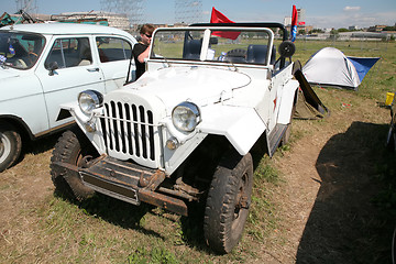 Image showing vintage, russian Off-road car