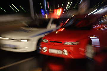 Image showing Cars, Explosive speed