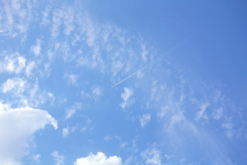 Image showing Clouds under Blue Sky