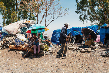 Image showing Ethiopian People on the street, Ethiopia Africa