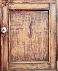 Image showing old-time closet