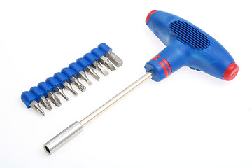 Image showing Screwdriver and Kit Bits