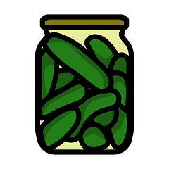 Image showing Canned Cucumbers Icon