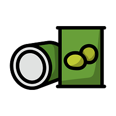 Image showing Olive Can Icon