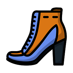 Image showing Ankle Boot Icon