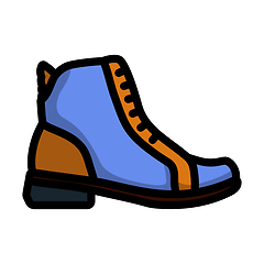 Image showing Woman Boot Icon