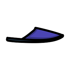 Image showing Man Home Slipper Icon
