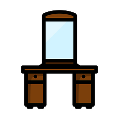 Image showing Dresser With Mirror Icon