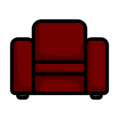 Image showing Home Armchair Icon