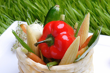 Image showing Vegetarian Dish