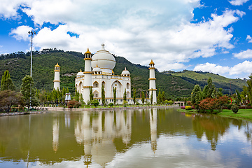 Image showing Replica of Taj Mahal, Bioparque Wakata, Tocancipa municipality of the Metropolitan Area of Bogota, Colombia.