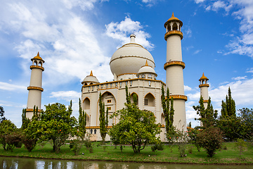 Image showing Replica of Taj Mahal, Bioparque Wakata, Tocancipa municipality of the Metropolitan Area of Bogota, Colombia.