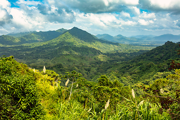 Image showing Landscape of Sierra Nevada mountains, Colombia wilderness landscape.