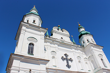 Image showing towers of Troitskyi monastery in Chernihiv 