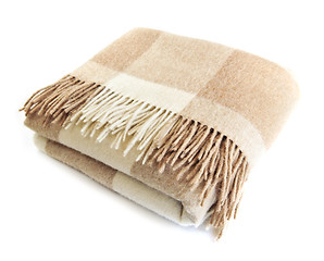 Image showing Cozy alpaca wool blanket