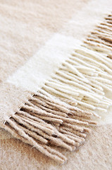 Image showing Cozy alpaca wool blanket