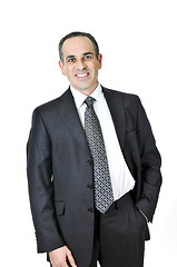 Image showing Businessman on white background