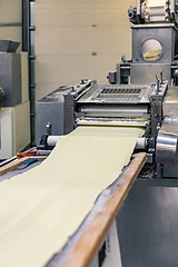 Image showing Industrial pasta production line