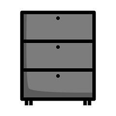 Image showing Office Cabinet Icon