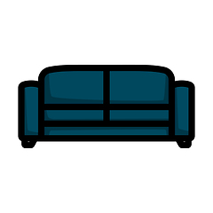 Image showing Office Sofa Icon