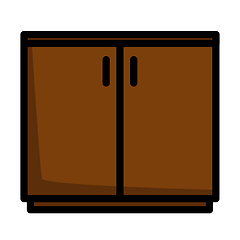 Image showing Office Cabinet Icon
