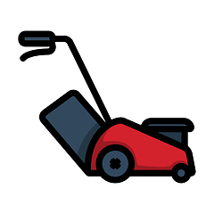 Image showing Lawn Mower Icon