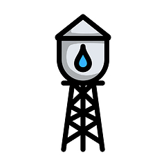 Image showing Water Tower Icon
