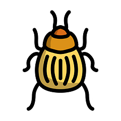 Image showing Colorado Beetle Icon