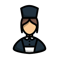Image showing Hotel Maid Icon