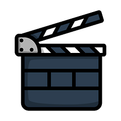 Image showing Clapperboard Icon