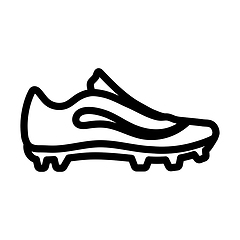 Image showing American Football Boot Icon