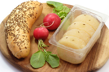 Image showing Cheese with Caraway