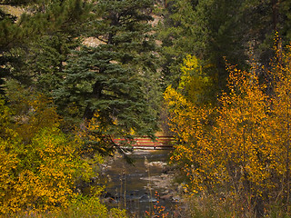 Image showing Autumn Bridge