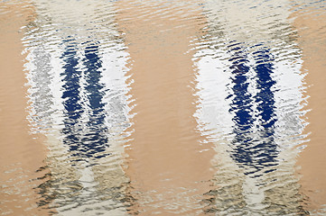 Image showing Water reflections