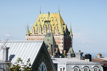 Image showing Roofs of Quebec City