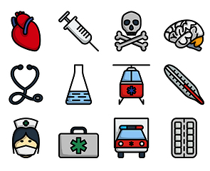 Image showing Medical Icon Set