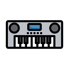 Image showing Music Synthesizer Icon