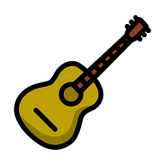 Image showing Acoustic Guitar Icon